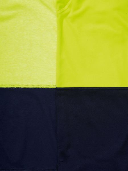 BISLEY BK1234 TWO TONE HI-VIS POLO S/S SHIRT
