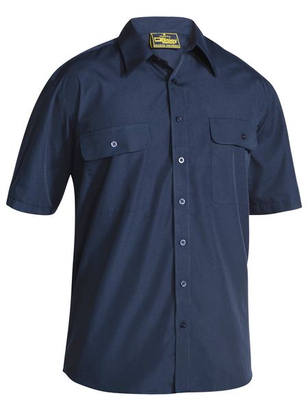 Bisley BS1526 Men's Permanent Press S/S Shirt