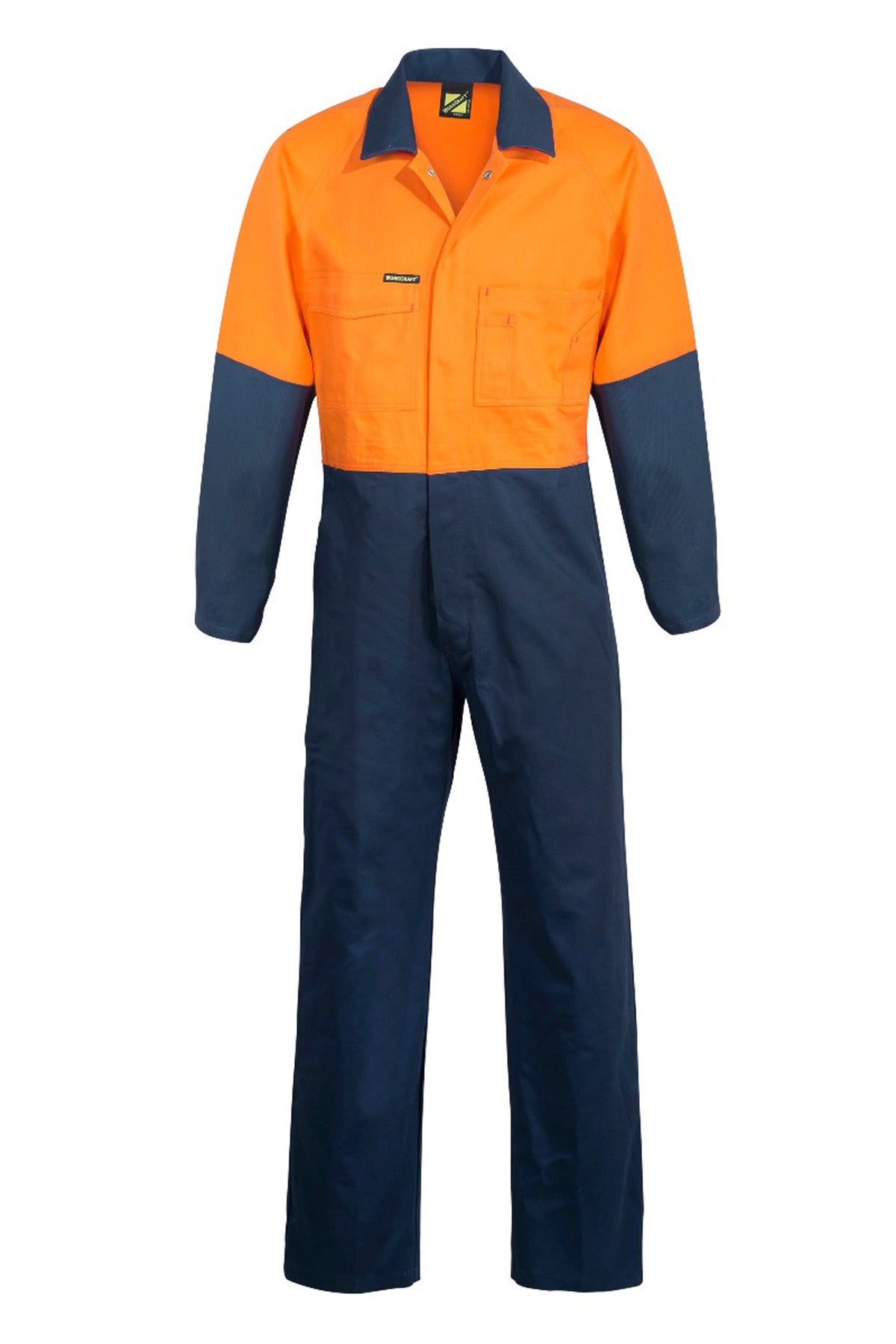 Workcraft WC3051 Hi-Vis Two Tone Cotton Drill Overalls
