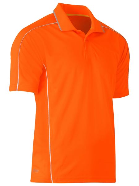 Bisley BK1425 Cool Mesh Polo With Reflective Piping