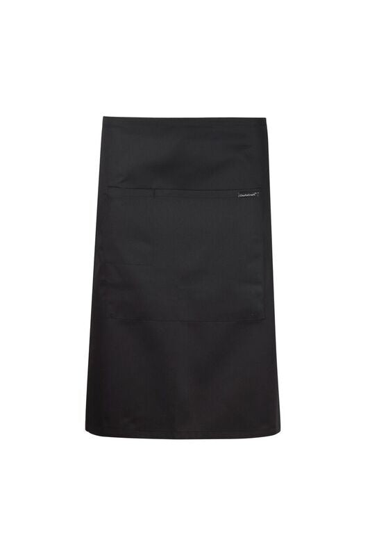 Chefs craft CA018 Half Apron With Pocket-Black