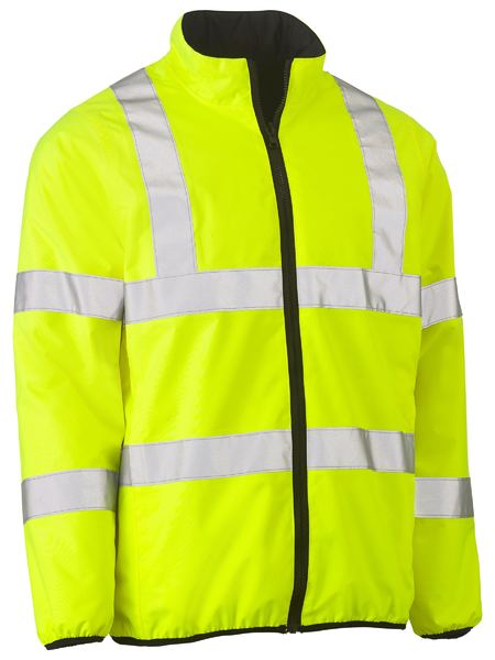 Bisley BJ6350HT Taped Hi-vis Reversible Puffer Jacket