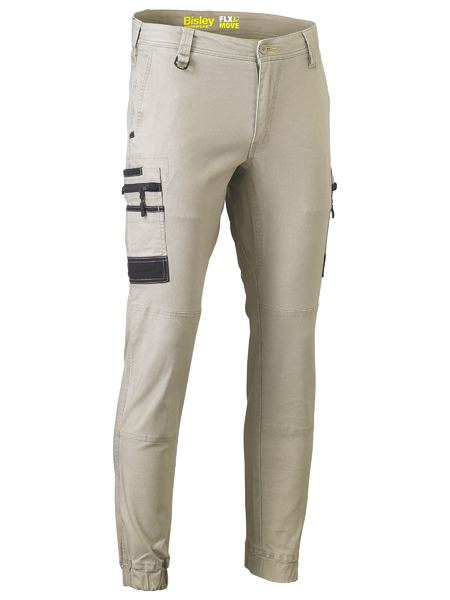 Bisley BPC6334 Flx And Move™ Stretch Cargo Cuffed Pants