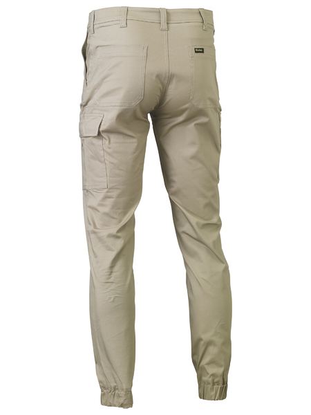 Bisley BPC6028 Stretch Cotton Drill Cargo Cuffed Pants