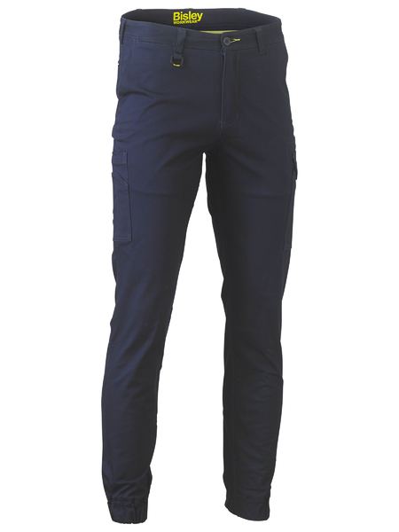 Bisley BPC6028 Stretch Cotton Drill Cargo Cuffed Pants