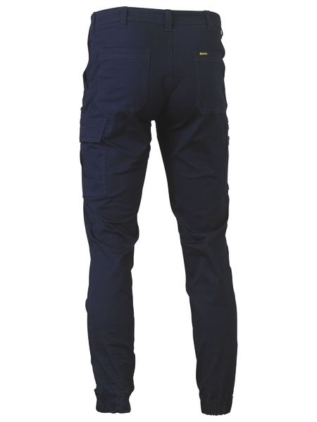 Bisley BPC6028 Stretch Cotton Drill Cargo Cuffed Pants