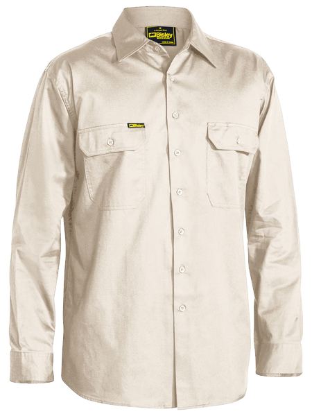 Bisley BS6893 Cool Lightweight Drill L/S Shirt