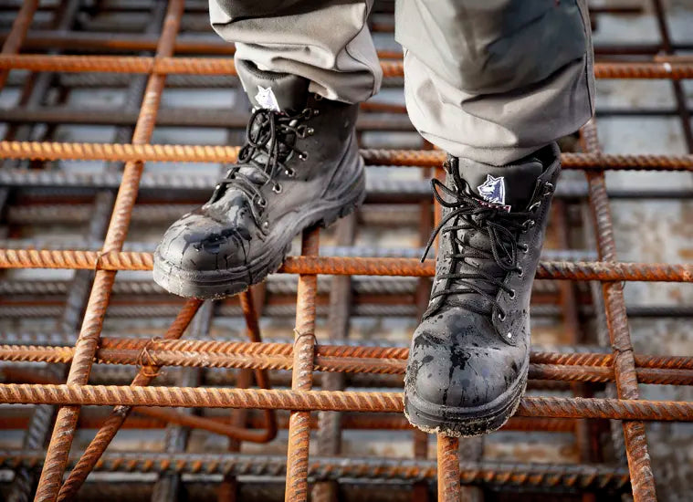 Steel Blue 312102 Argyle Safety Boots Lace Up