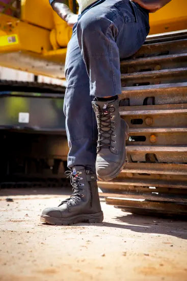 Safety Boot Blue Steel Slip On Boots Cap Boots Womens Product Name