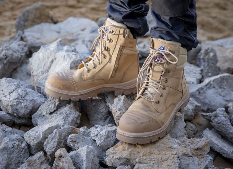 Steel Blue 312661 Southern Cross Zip Safety Boots