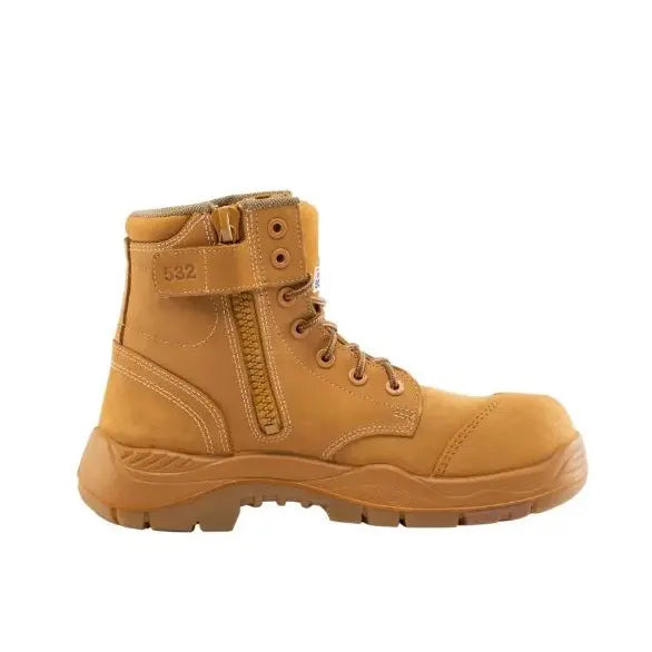 Steel Blue 817532 Argyle Zip Composite EH Safety Boots-Wheat