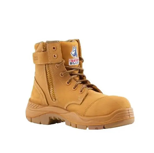 Steel Blue 817532 Argyle Zip Composite EH Safety Boots-Wheat