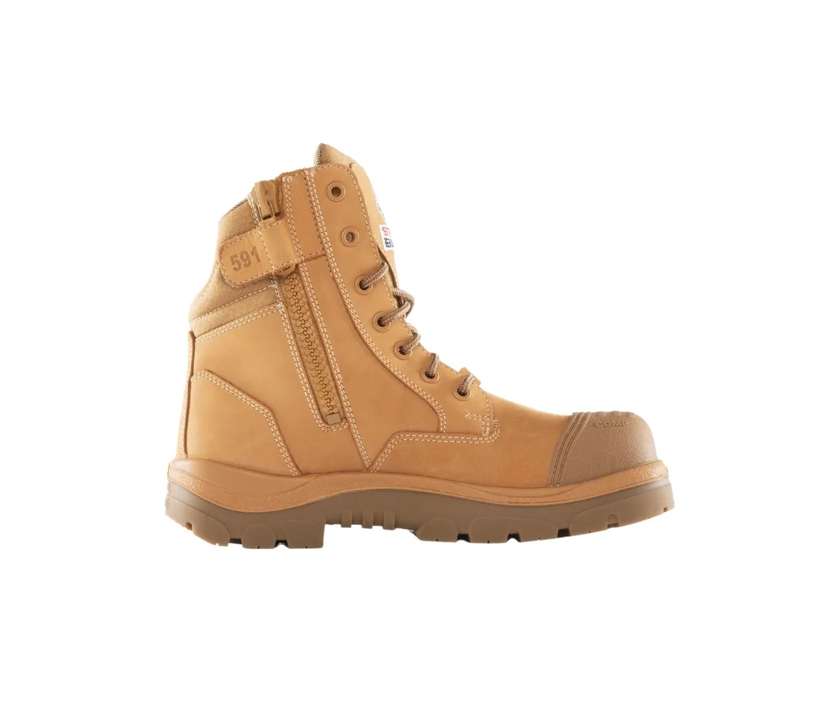 Steel Blue 318591 Southern Cross® Zip Scuff Composite Safety Boots