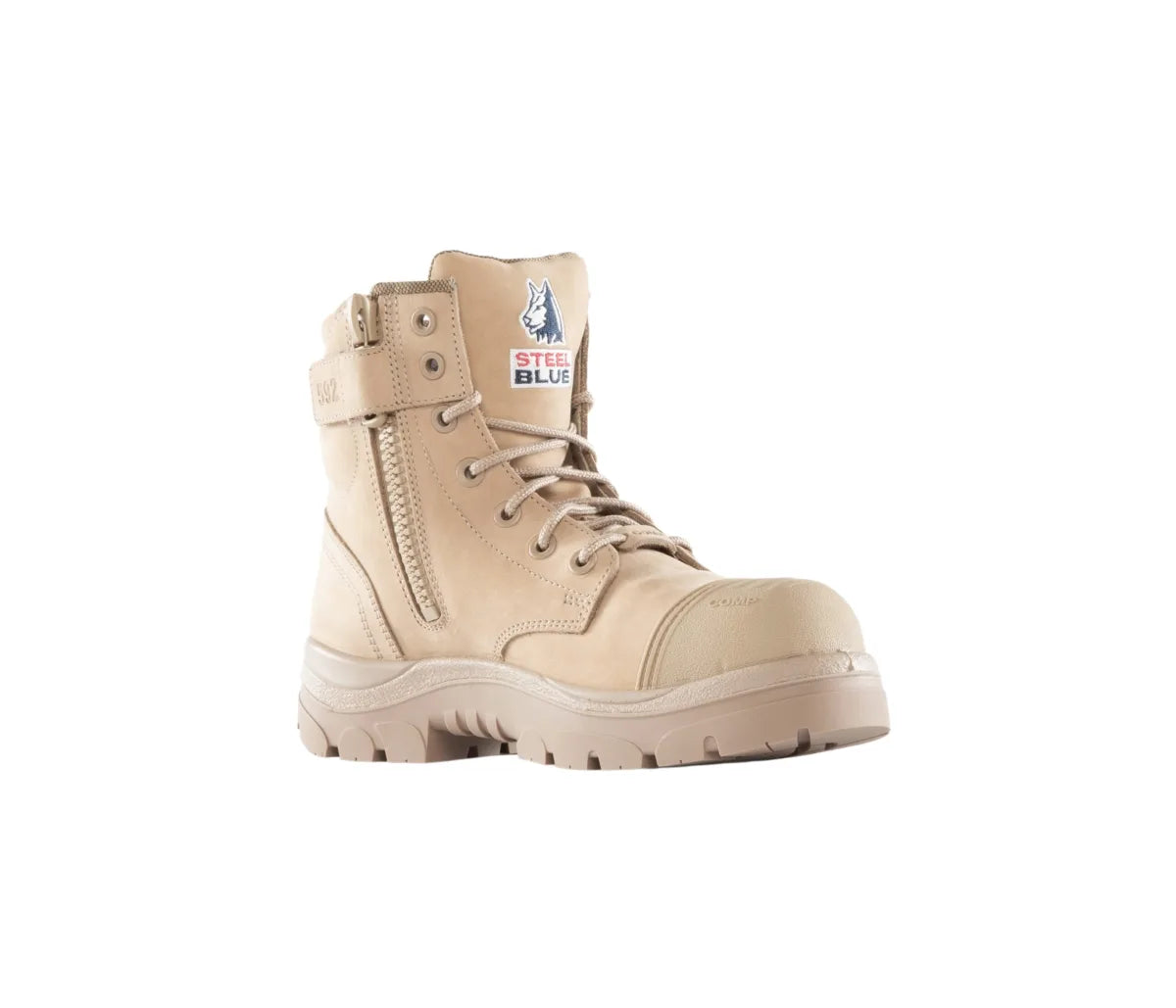 Steel Blue 318592 Argyle Zip Scuff Composite Safety Boots
