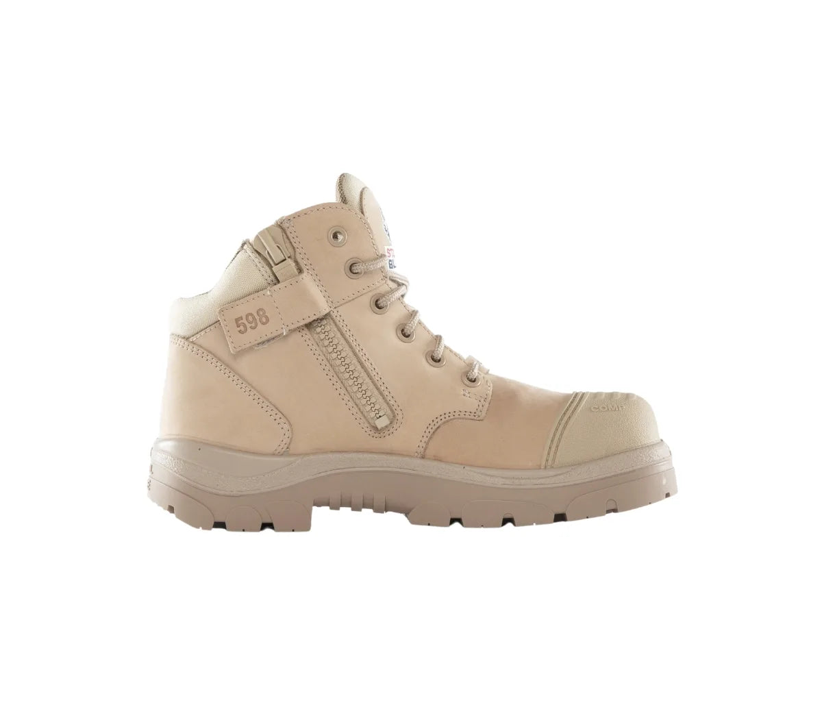 Steel Blue 318598 Parkes Zip Scuff Composite Safety Boots
