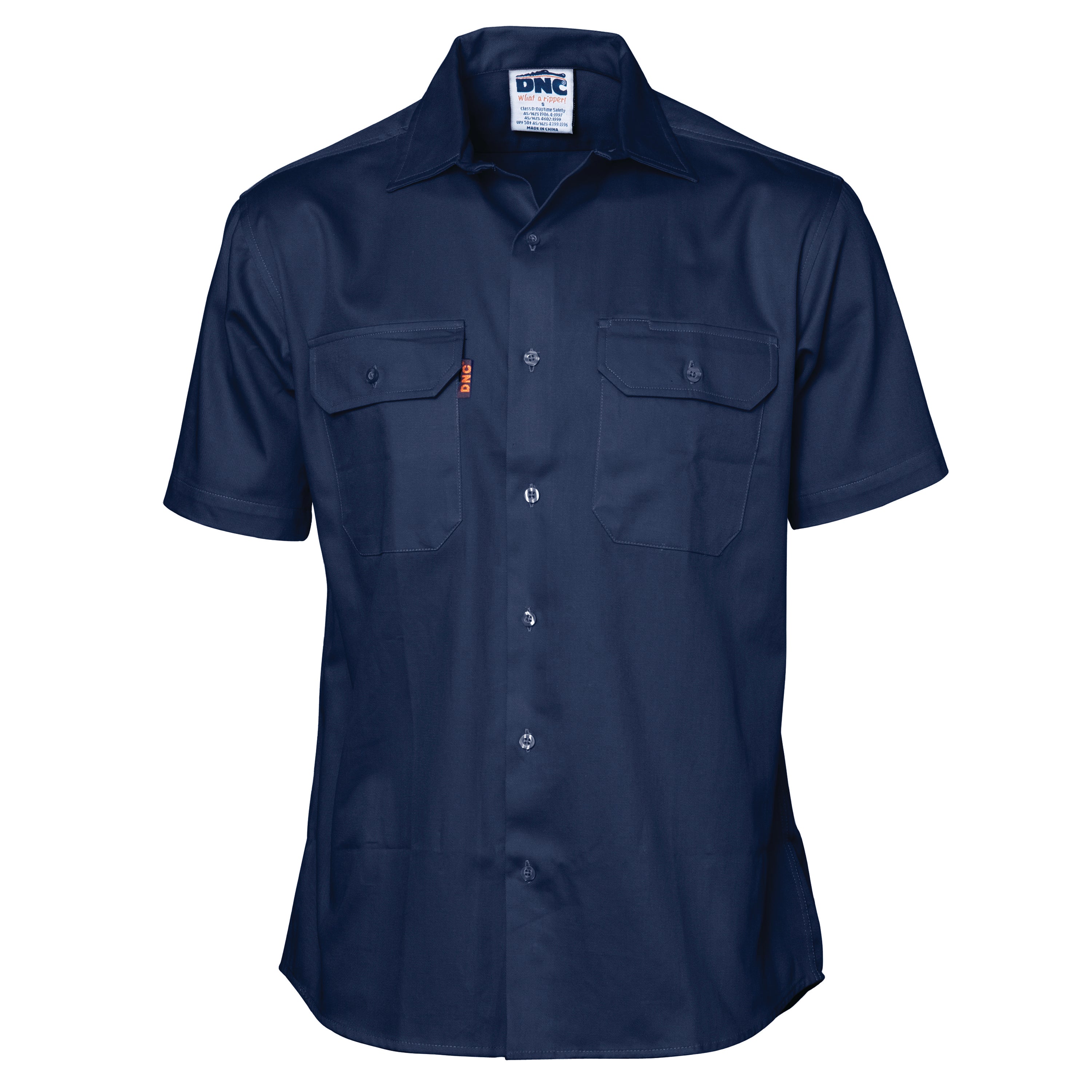DNC 3207 Cool-Breeze Work Shirt Short-Sleeve