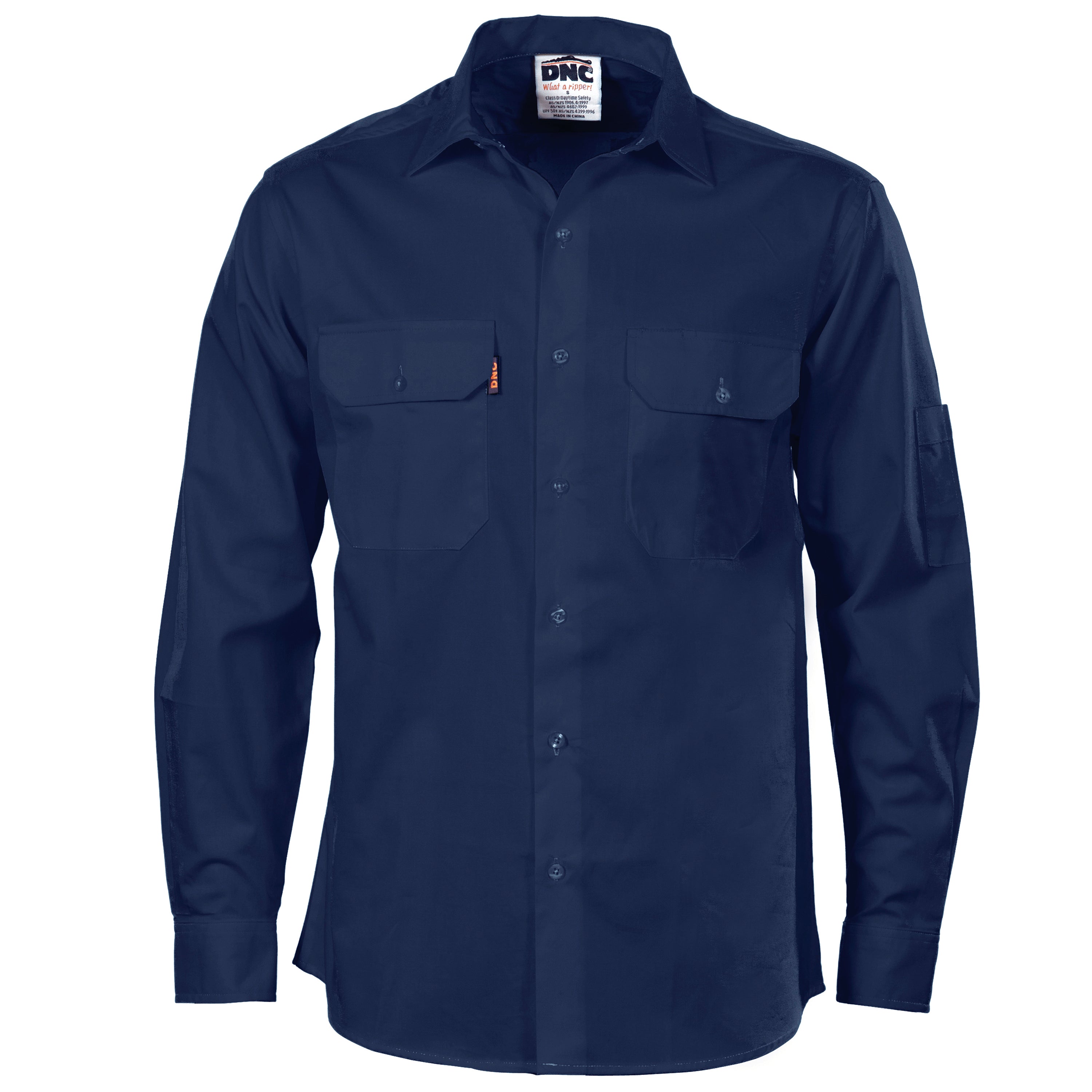 DNC 3208 Cool-Breeze Work Shirt- Long Sleeve