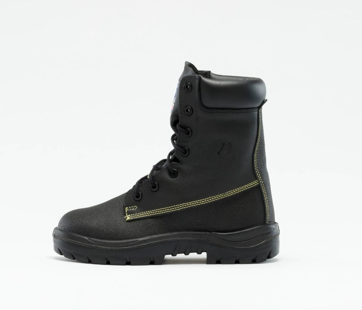 Steel Blue 322313 Jarrah Tech Tuff Black Nitrile High Leg Safety Boot-Black