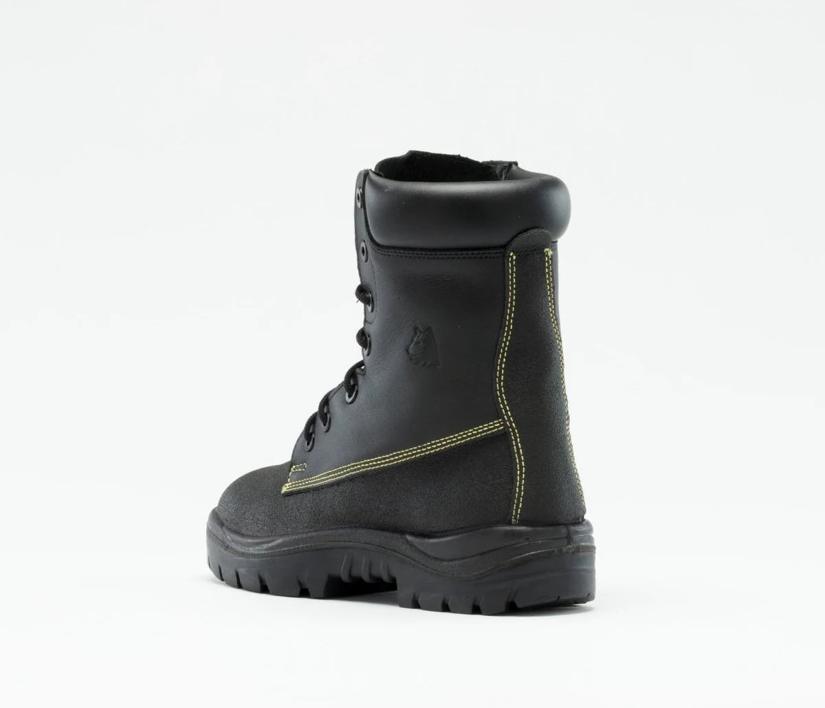 Steel Blue 322313 Jarrah Tech Tuff Black Nitrile High Leg Safety Boot-Black