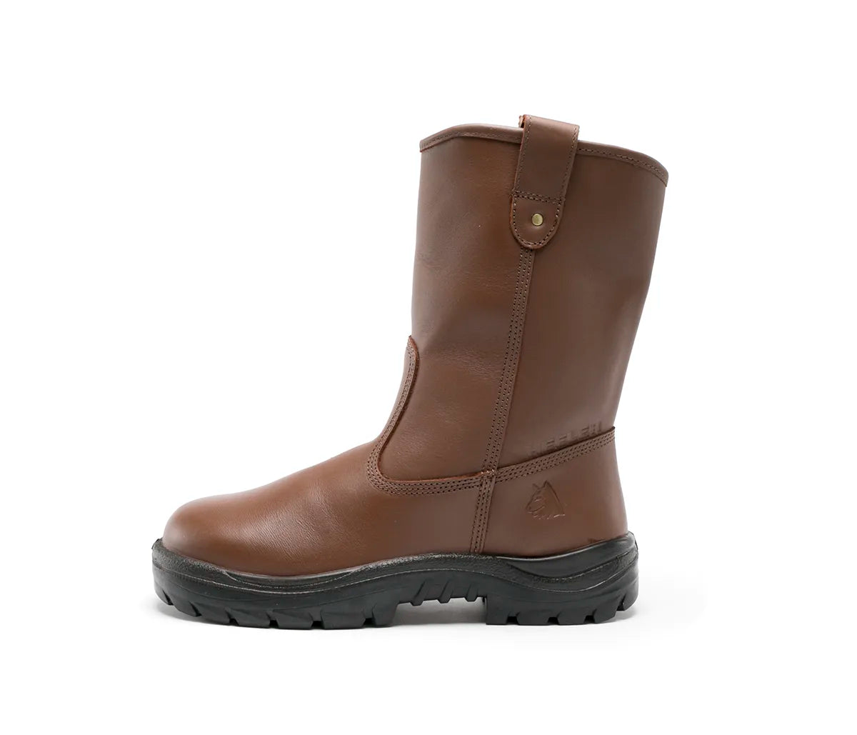 Steel Blue 322315 Heeler Nitrile Slip on Rigger Boot-Redwood