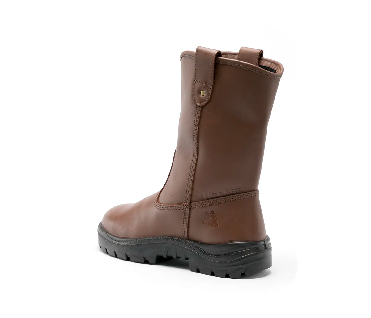 Steel Blue 322315 Heeler Nitrile Slip on Rigger Boot-Redwood