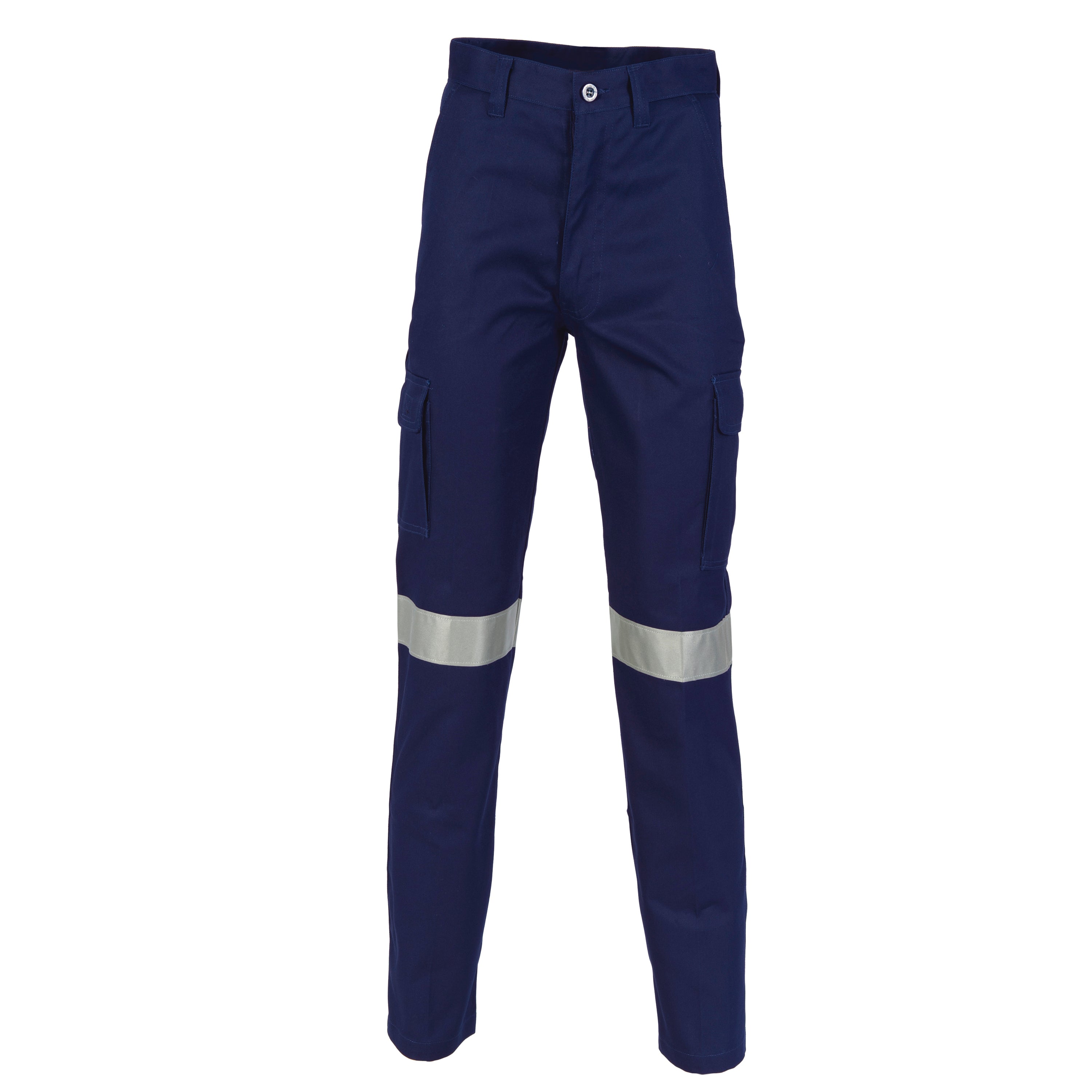 DNC 3319 Cotton Drill Cargo Pants With 3M R/Tape