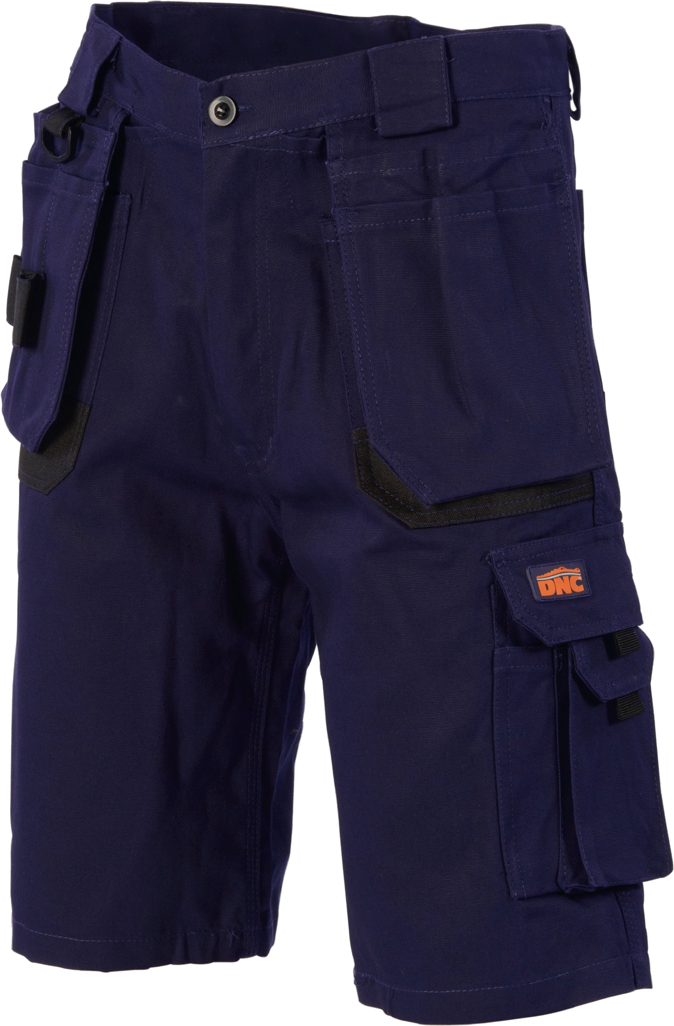 DNC 3336 Duratex Cotton Duck Weave Tradies Cargo Shorts with Tool Pocket