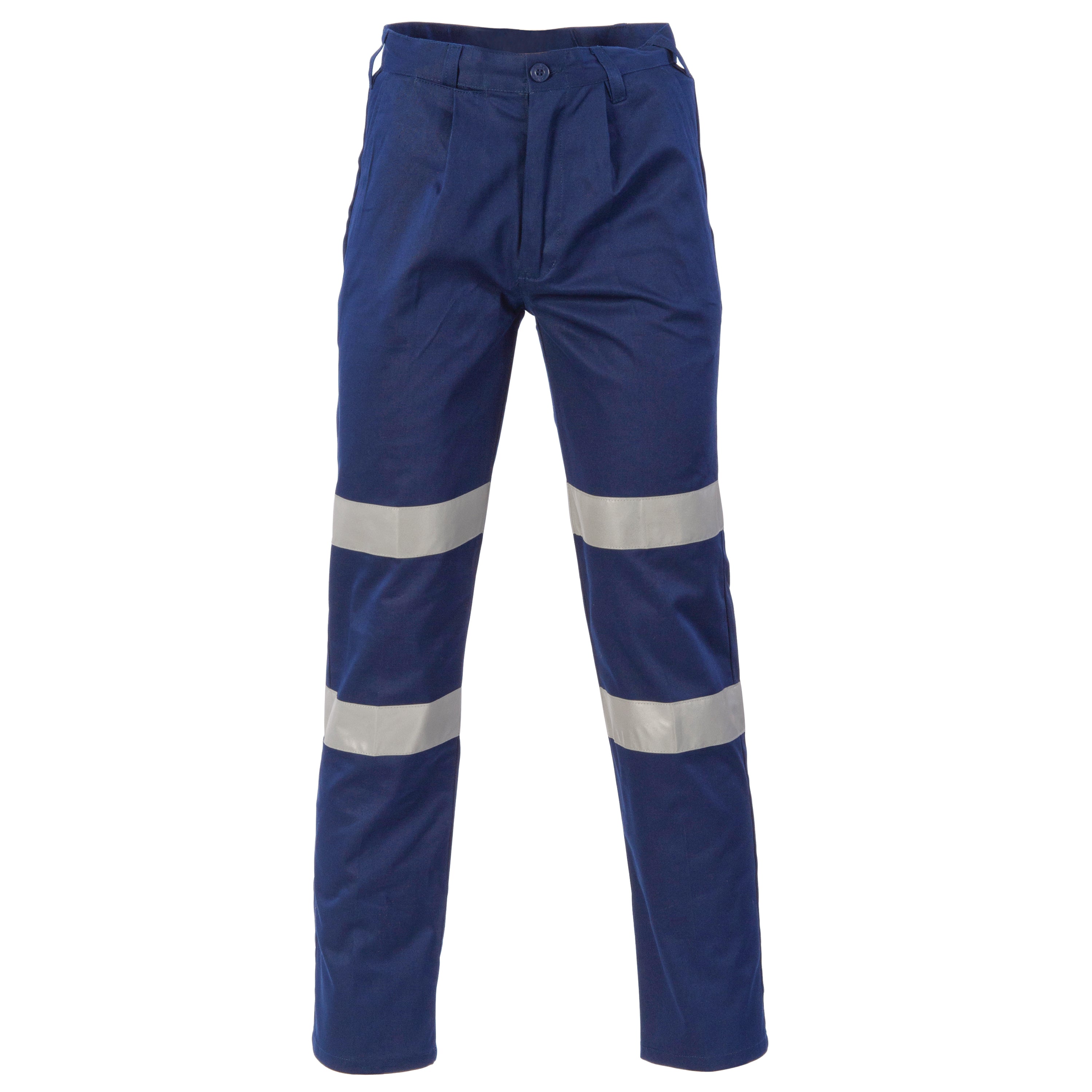 DNC 3354 Middle Weight Double hoops Taped Pants - Navy