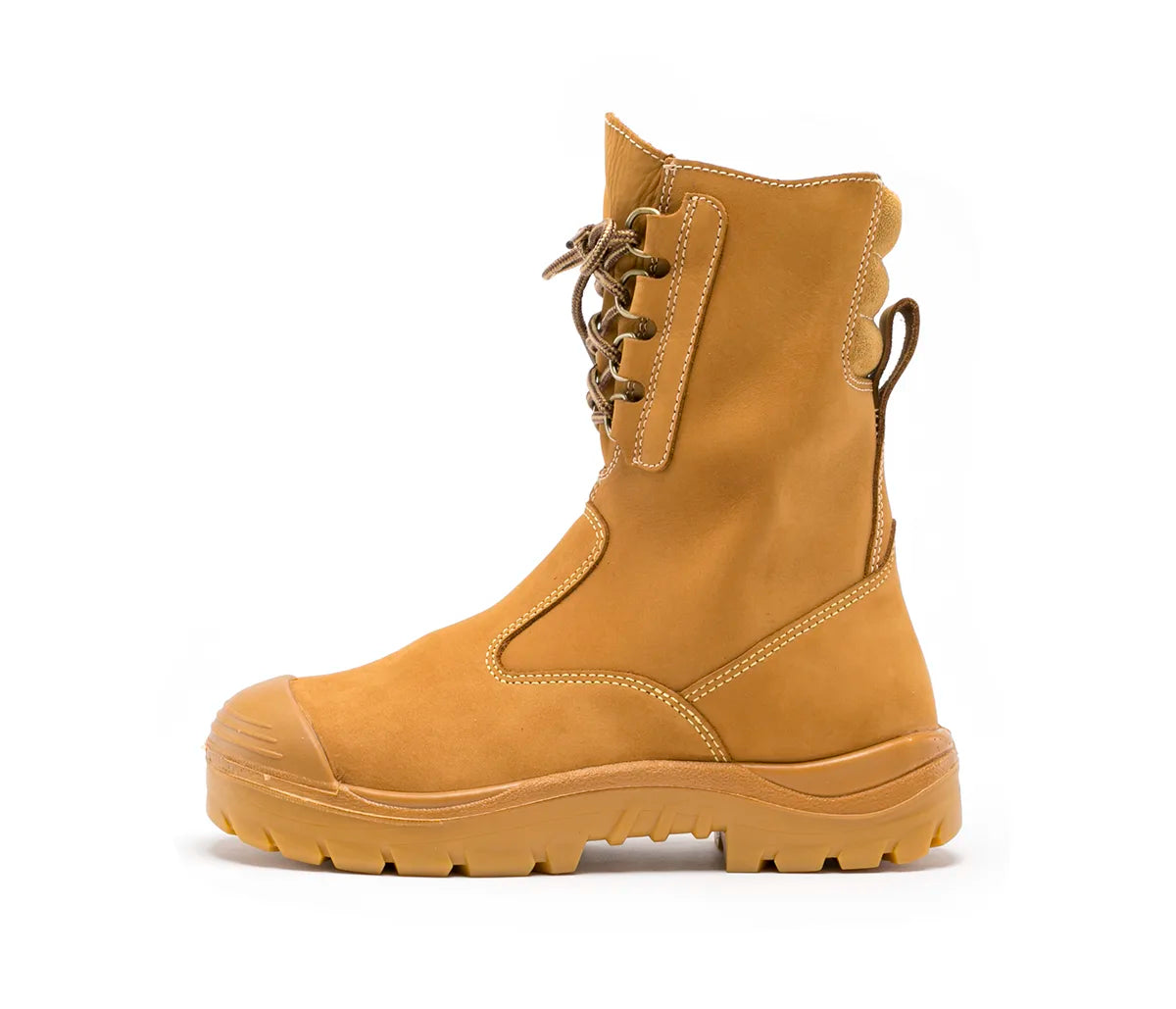 Steel Blue 342099 Collie Wheat Nitrile Bump High Leg Safety Boot