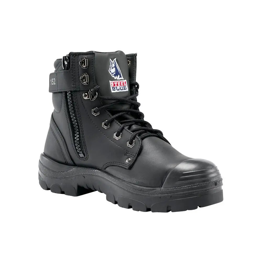 Steel Blue 342152 Argyle Zip: Nitrile Outsole Bump Cap