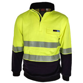 DNC 3424 Hi Vis 1/2 Zip FR HRC2 D/N Jumper