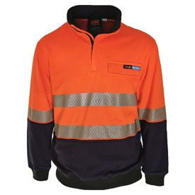 DNC 3424 Hi Vis 1/2 Zip FR HRC2 D/N Jumper