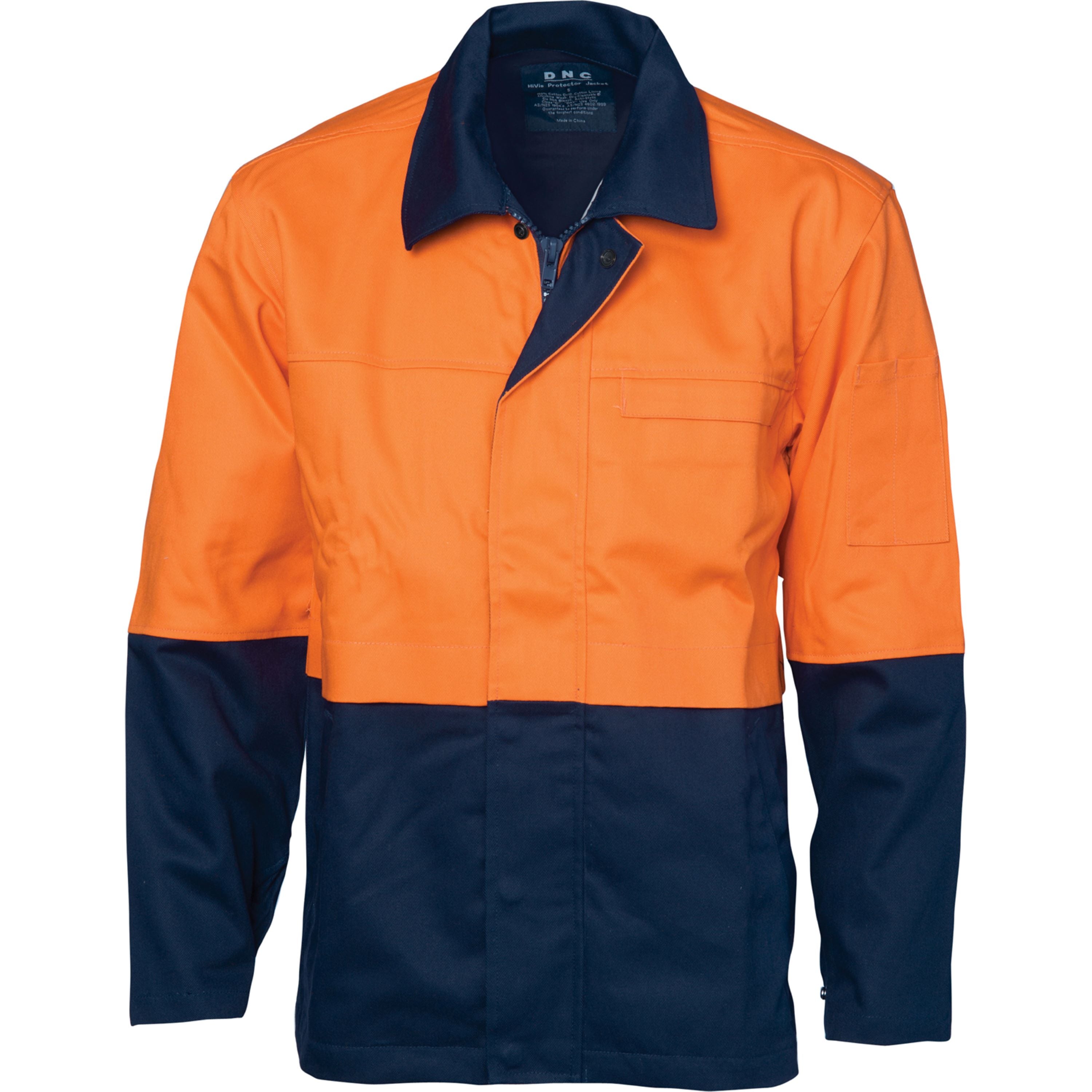 DNC 3431 Patron Saint Flame Retardant Two Tone Drill Welders Jacket