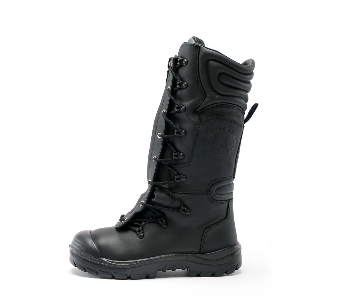 Steel Blue 382833 Telfer High Galosh Safety Boot-Black