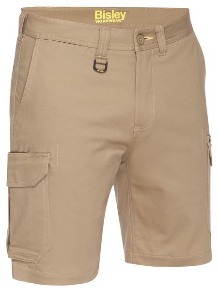 Bisley BSHC1008 Men's Stretch Cotton Cargo Short