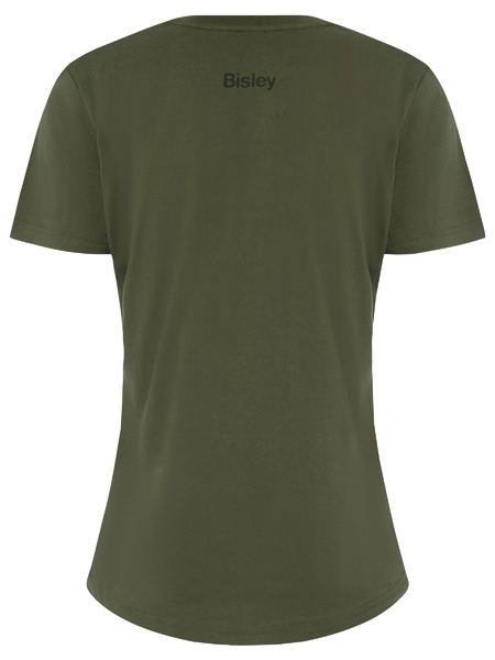 Bisley BKTL064 Women's Cotton Logo Tee