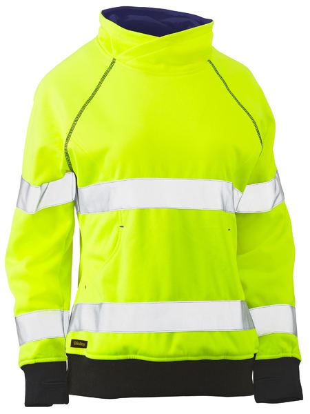 Bisley BKL6818T Women's Taped Hi-vis Fleece Jumper