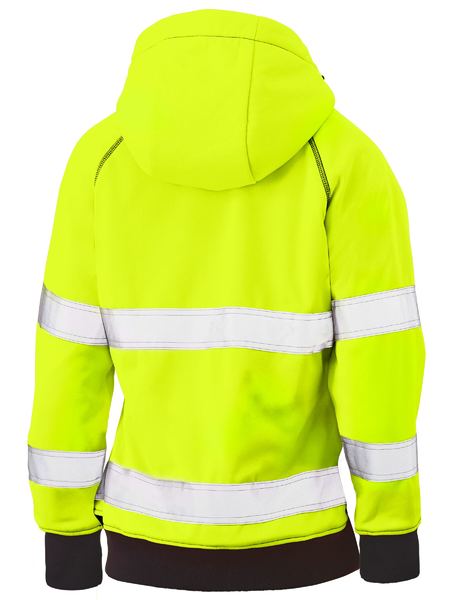 Bisley BKL6819T Women's Taped Hi-vis Fleece Hoodie