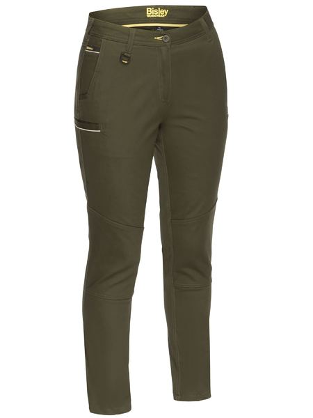 Bisley BPL6015 Women's Mid Rise Stretch Cotton Pants