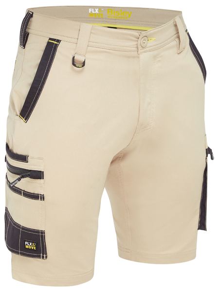 Bisley BSHC1332 Flx &Amp; Move™ 4-Way Stretch Zip Cargo Short