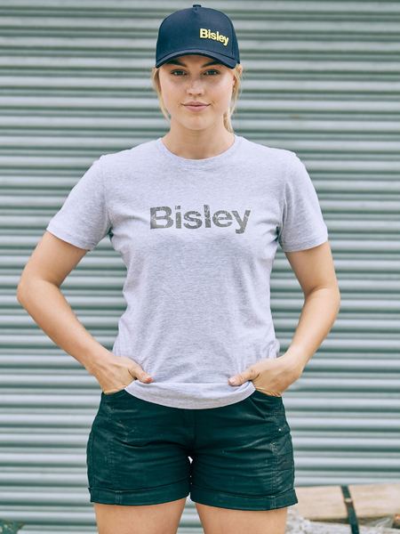 Bisley BKTL064 Women's Cotton Logo Tee