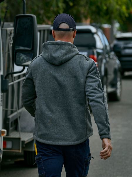 Bisley BK6983 Flex & Move™ Marle Fleece Hoodie Jumper