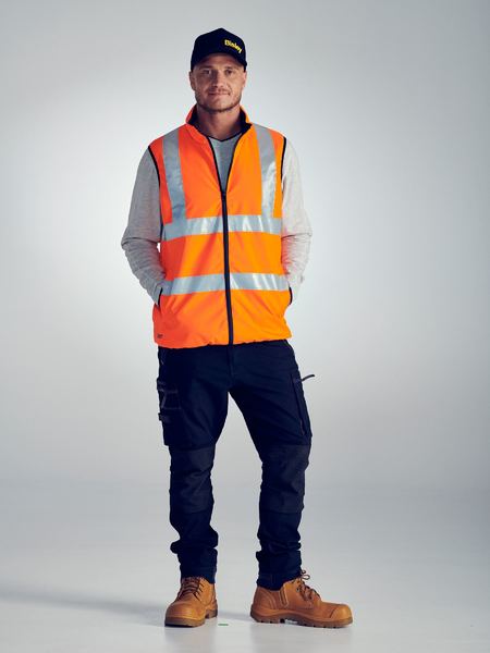 Bisley BV0330HT Hi-vis Reversible Vest