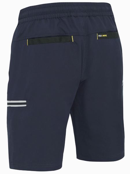 Bisley BSHC1333 Flex & move™ 4-way Stretch Elastic Waist Cargo Shorts