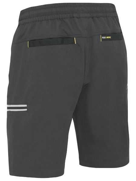 Bisley BSHC1333 Flex & move™ 4-way Stretch Elastic Waist Cargo Shorts