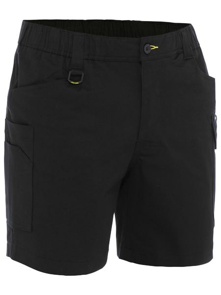 Bisley BSHC1018 Stretch Cotton Elastic Waist Cargo Short