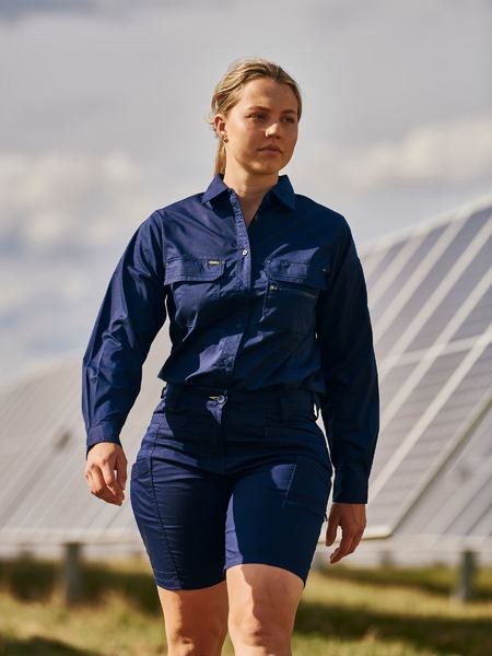 Bisley BL6490 Women's X Airflow™ Stretch Ripstop Shirt