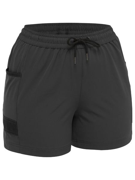 Bisley BSHL1331 Women's Flex And Move 4-way Stretch Elastic Waist Short