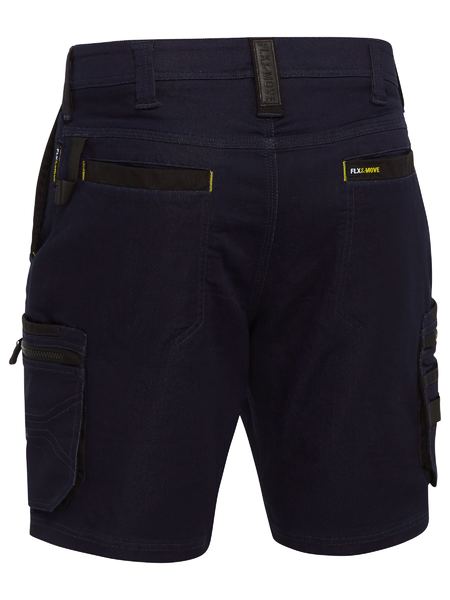Bisley BSHC1335 FLX AND MOVE™ Stretch Denim Cargo Shorts