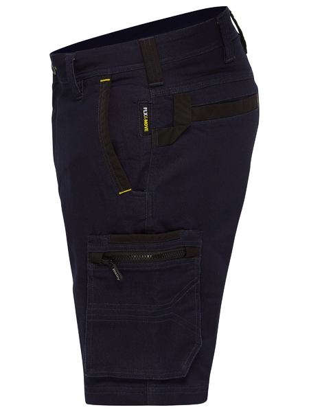 Bisley BSHC1335 FLX AND MOVE™ Stretch Denim Cargo Shorts